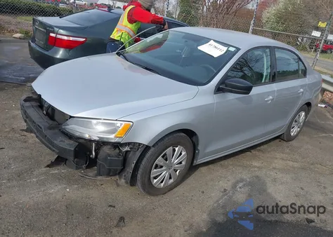 2014 Volkswagen Jetta 2.0L S из США, поврежденный, VIN 3VW2K7AJ7EM313535